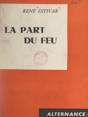 cover image of La part du feu
